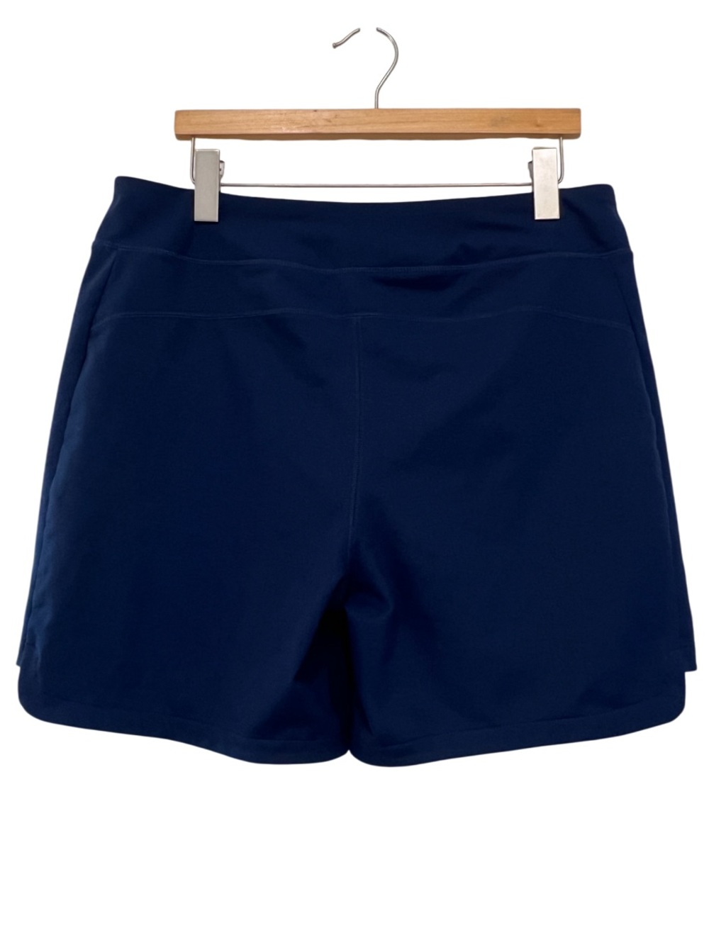 Lands’ End Navy Blue Pull-On Casual Shorts Size 14-16 Large - Picture 4 of 9